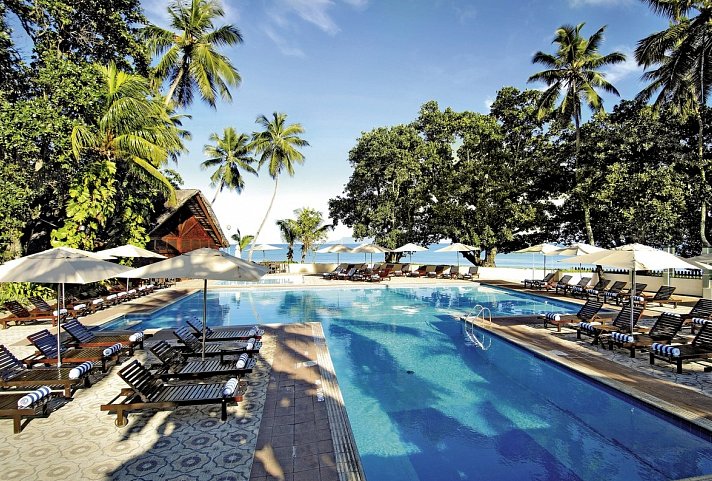 Seychellen / Boat & Hotel